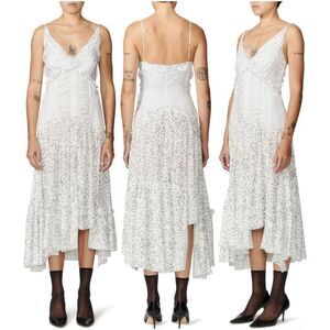 COMMISSION Recess Polka Dot High-Low Dress size 6